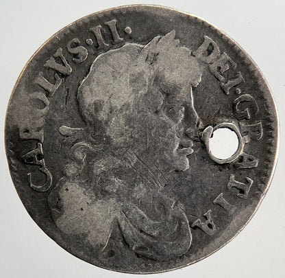1684 Charles II 2nd Maundy Four-Pence Silver Coin | Collectable Grade