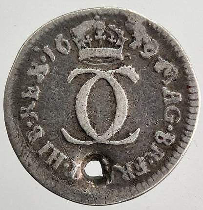 1679 Charles II 2nd Maundy Two-Pence Silver Coin | Fine Collectable Grade