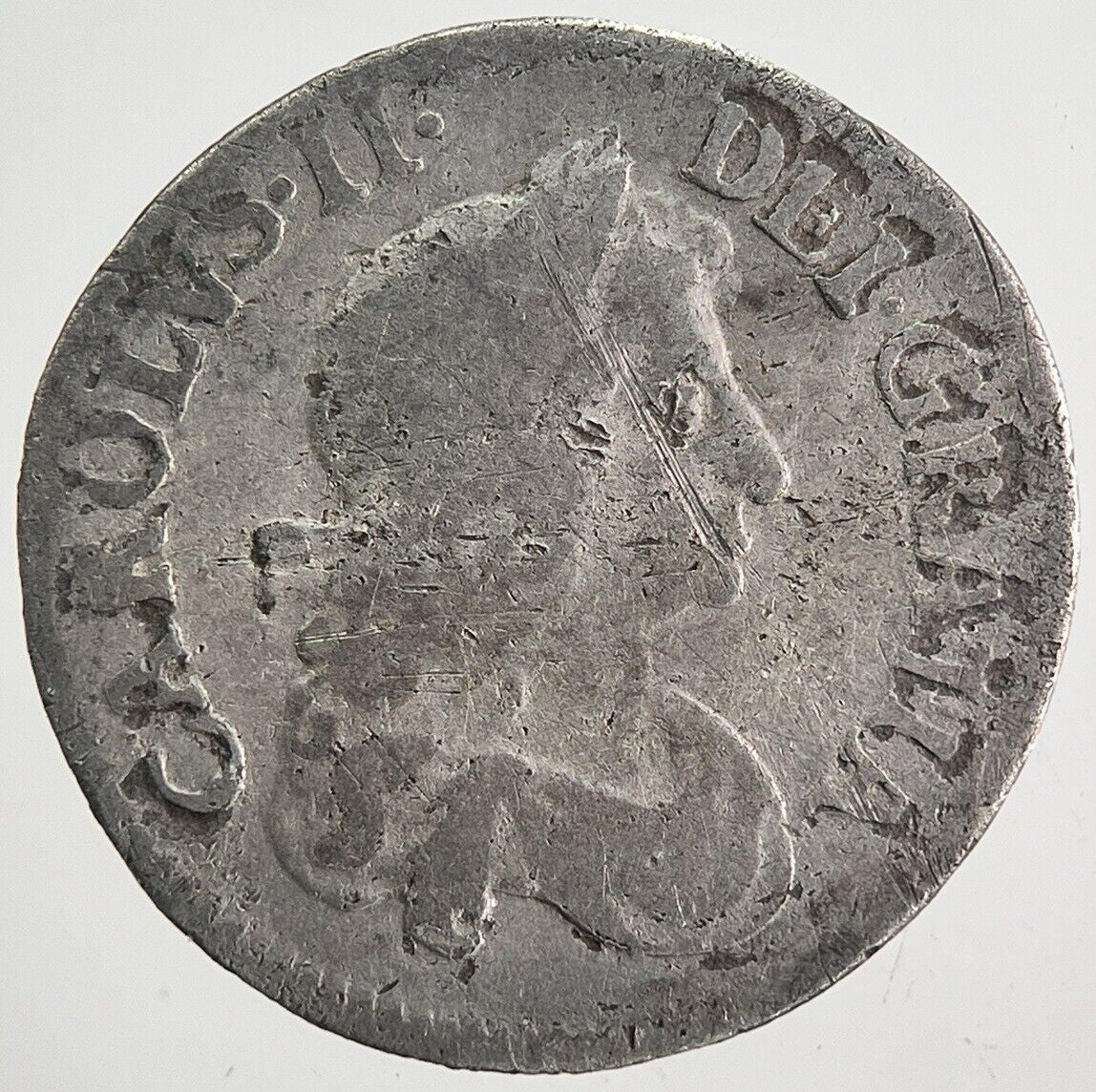 1683 Charles II 2nd Maundy Threepence Silver Coin | Collectable Grade | a6103