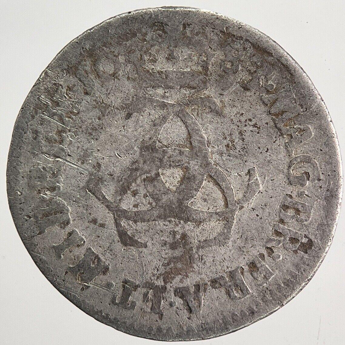 1683 Charles II 2nd Maundy Threepence Silver Coin | Collectable Grade | a6103