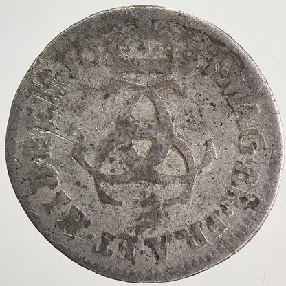 1683 Charles II 2nd Maundy Threepence Silver Coin | Collectable Grade | a6103