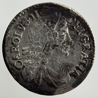 1683 Charles II 2nd Maundy Two-Pence Silver Coin | Collectable Grade
