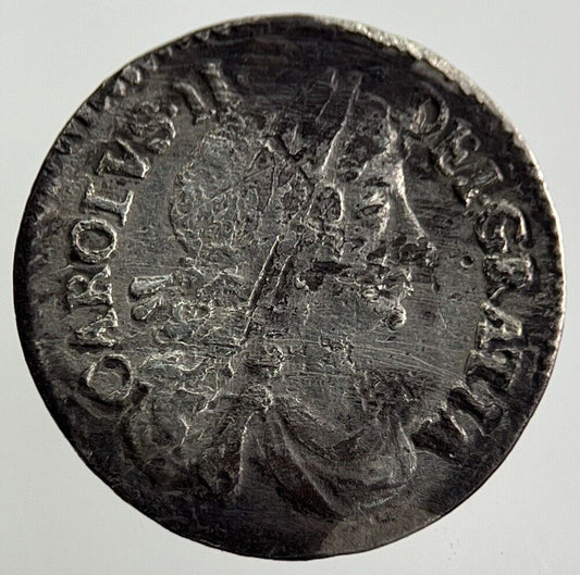 1683 Charles II 2nd Maundy Two-Pence Silver Coin | Collectable Grade