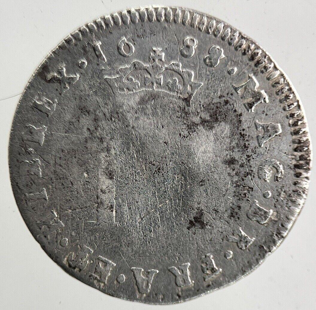 1688 Maundy James II Threepence III Maundy Silver Coin | Collectable Grade