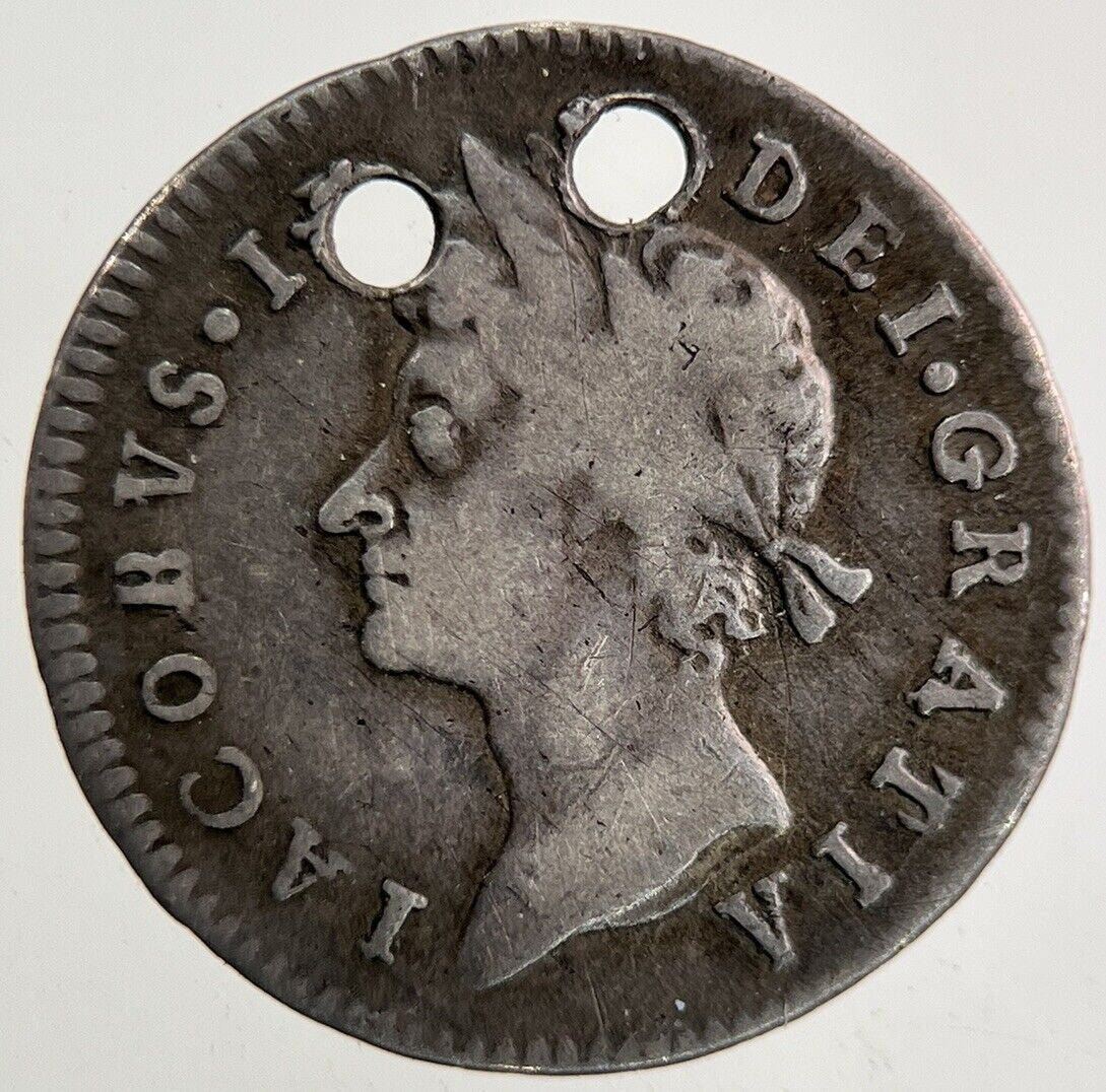 1686 James II 2nd III Threepence Silver Coin | Collectable Grade