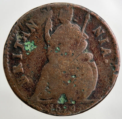 1674 Charles II 2nd Farthing Coin | Collectable Grade