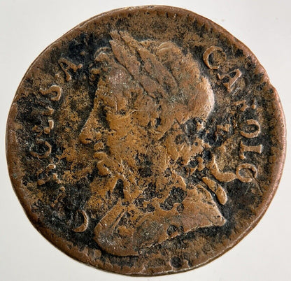 1675 Charles II 2nd Farthing Coin | Fine Collectable Grade