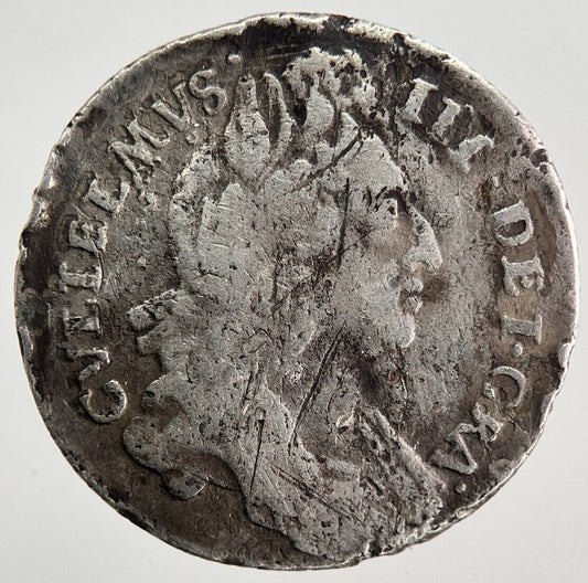 1695 William 3rd III Sixpence Silver Coin | Collectable Grade