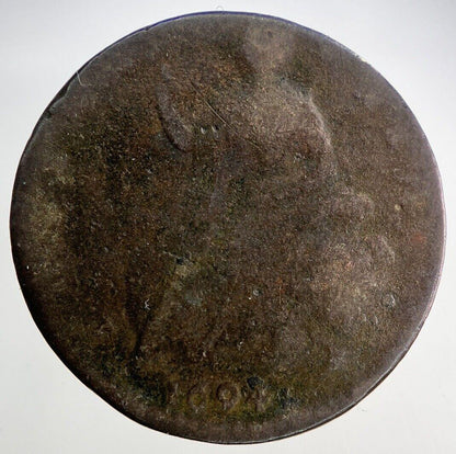 1694 William III & Mary Half-Penny Coin | Collectable Grade