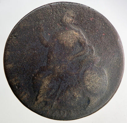 1694 William III & Mary Half-Penny Coin | Collectable Grade