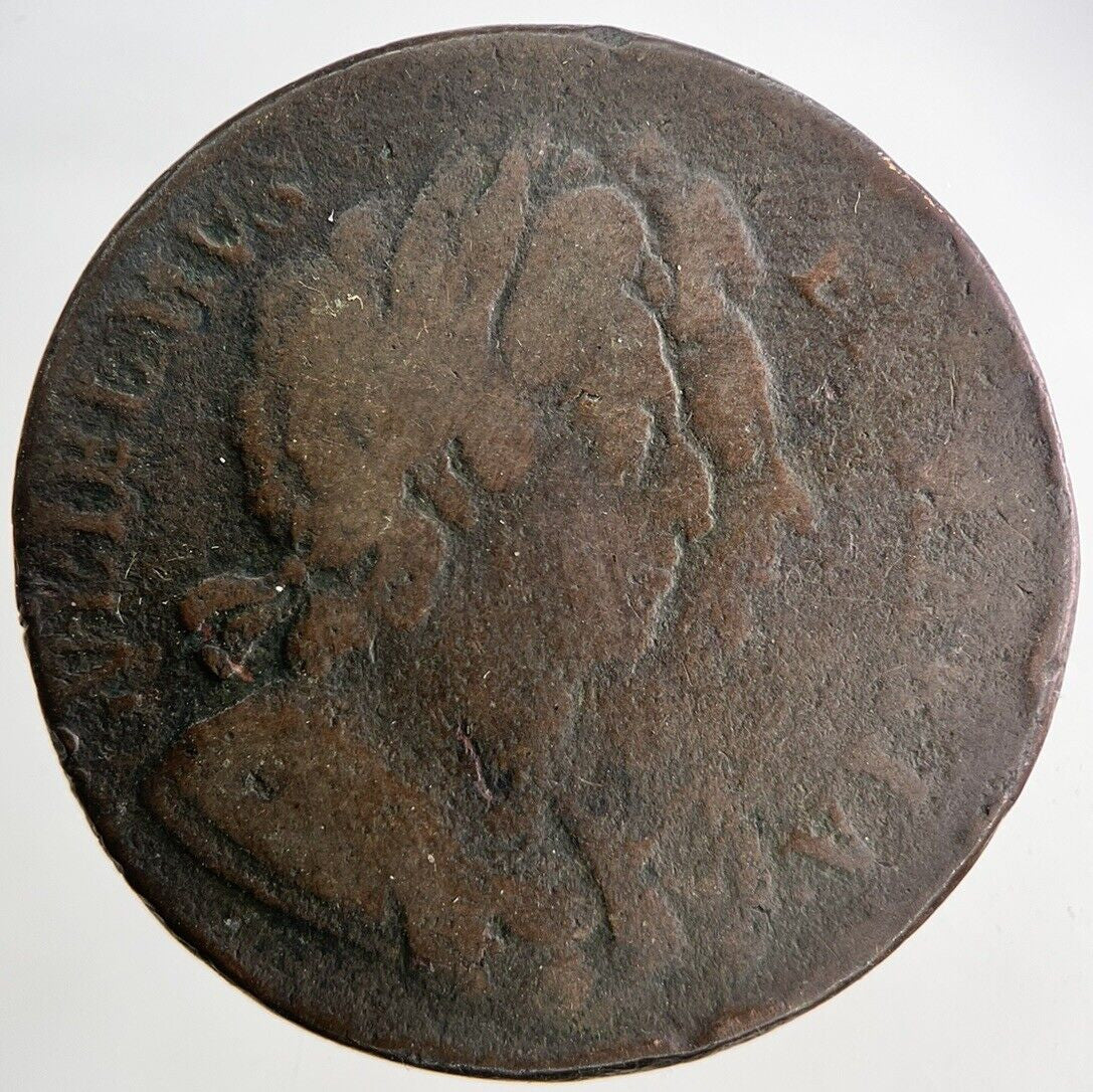 1694 William III & Mary Half-Penny Coin | Collectable Grade