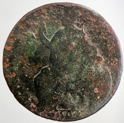 1694 William III 3rd & Mary Half-Penny Coin | Collectable Grade | a5256