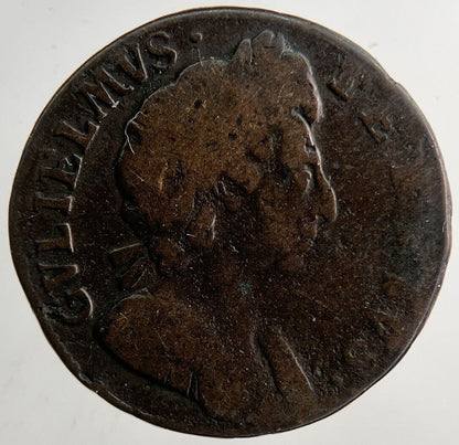 1695 William III 3rd Farthing Coin | Collectable Grade | a9247