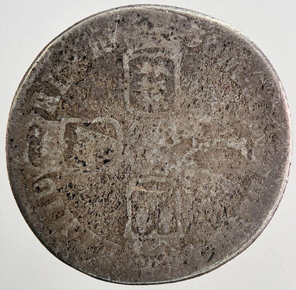 1696 William III 3rd Shilling British Silver Coin | Collectable Grade | a6778