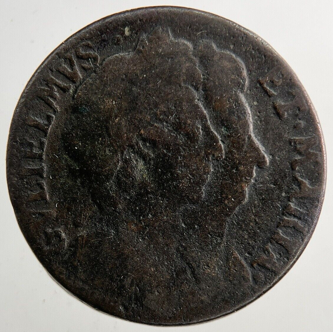 1694 William III And Mary Farthing Coin | Collectable Grade | a9246