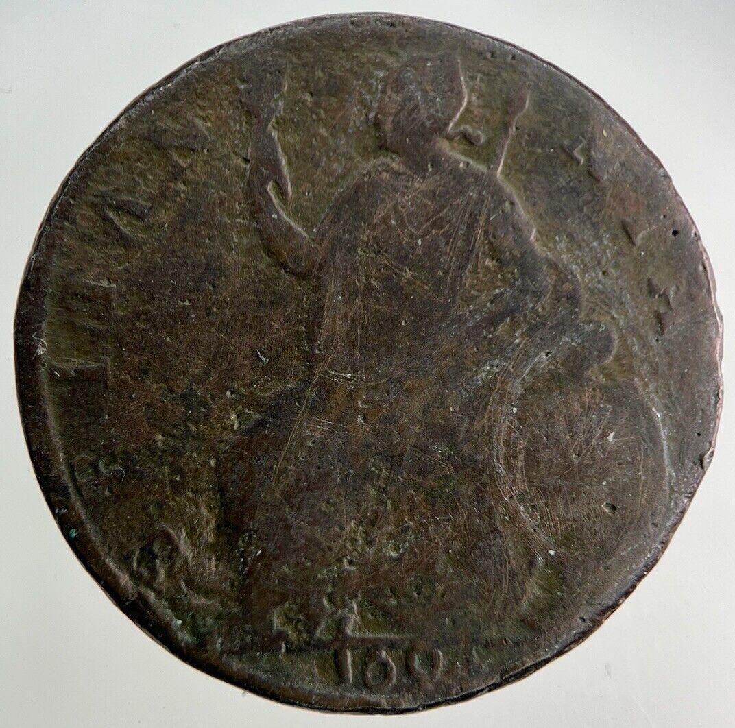 1694 William III & Mary Half-Penny Coin | Fine Collectable Grade