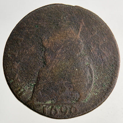 1696 William III 3rd Farthing Coin | Collectable Grade