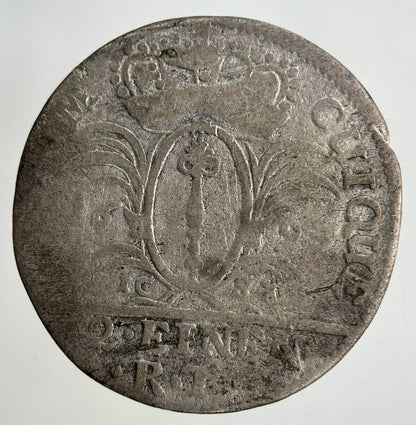 1693 Germany Brandenburg-Prussia 1/12 Thaler Silver Coin | Collectable Grade