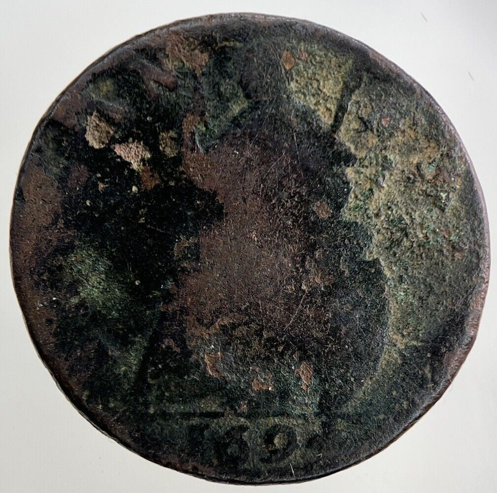 1694 William III 3rd & Mary Farthing Coin | Collectable Grade