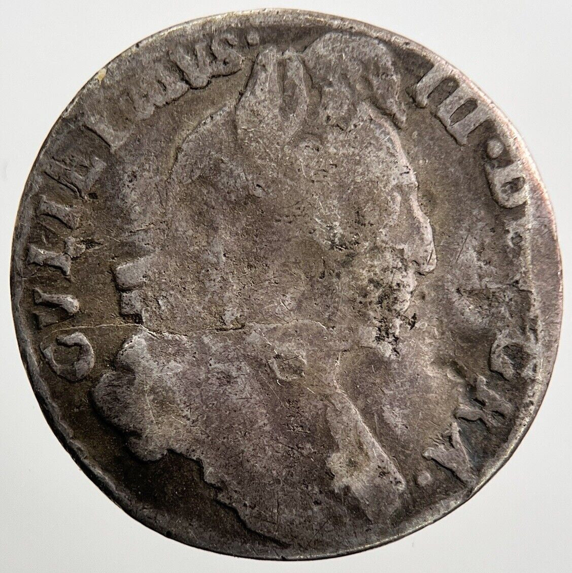 16xx William III Sixpence | British Silver Coin | Fair Grade | a522