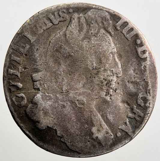 16xx William III Sixpence | British Silver Coin | Fair Grade | a522