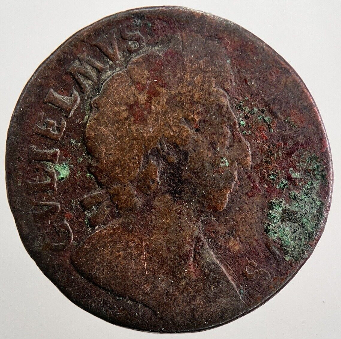 1697 William III 3rd Farthing Coin | Collectable Grade | a5620