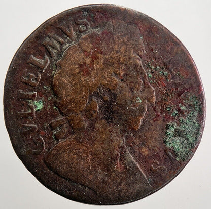 1697 William III 3rd Farthing Coin | Collectable Grade | a5620