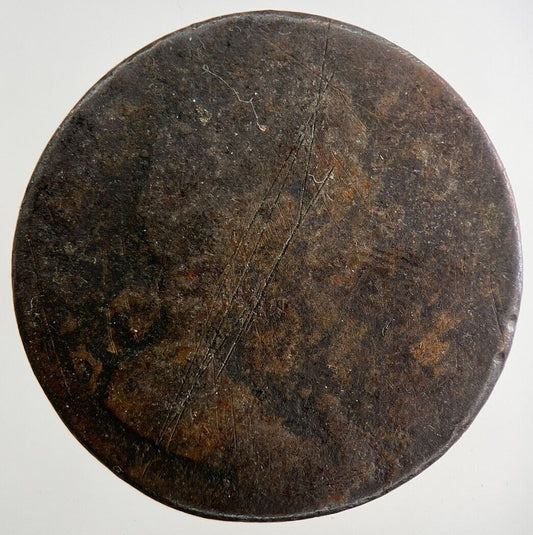 1697 William III 3rd Half-Penny Coin | Fair Grade