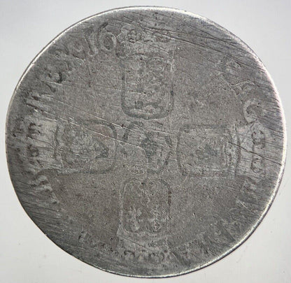 1697 William 3rd III Shilling Silver Coin | Collectable Grade