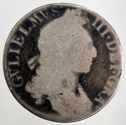 1698 William III 3rd Shilling Silver Coin | Collectable Grade | a9892
