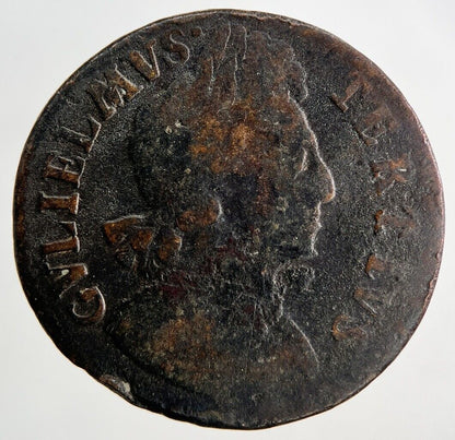 1699 William III 3rd Half-Penny Coin | Collectable Grade
