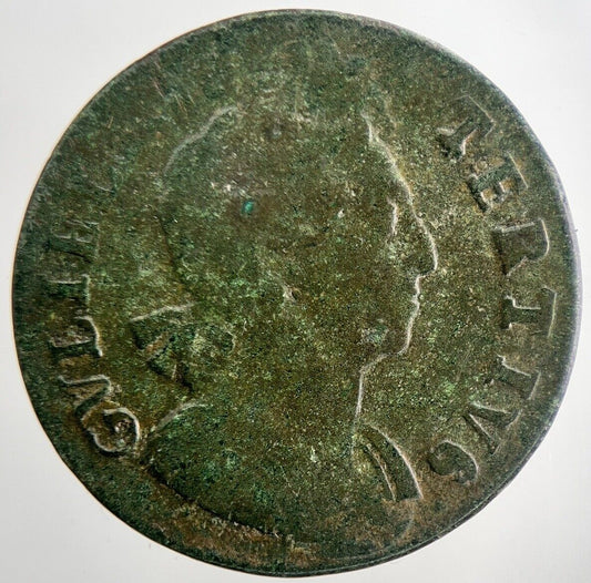 1700 William III 3rd Half-Penny Coin | Collectable Grade | a8339