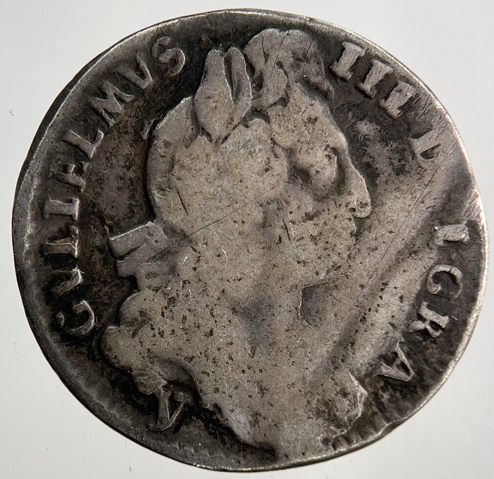 1697 William III 3rd Sixpence Silver Coin | Collectable Grade