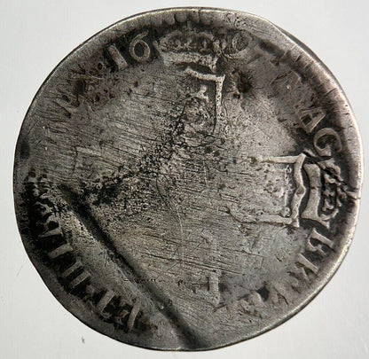 1697 William III 3rd Sixpence Silver Coin | Collectable Grade