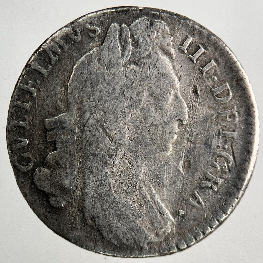 1697 William III 3rd Sixpence Silver Coin | Collectable Grade