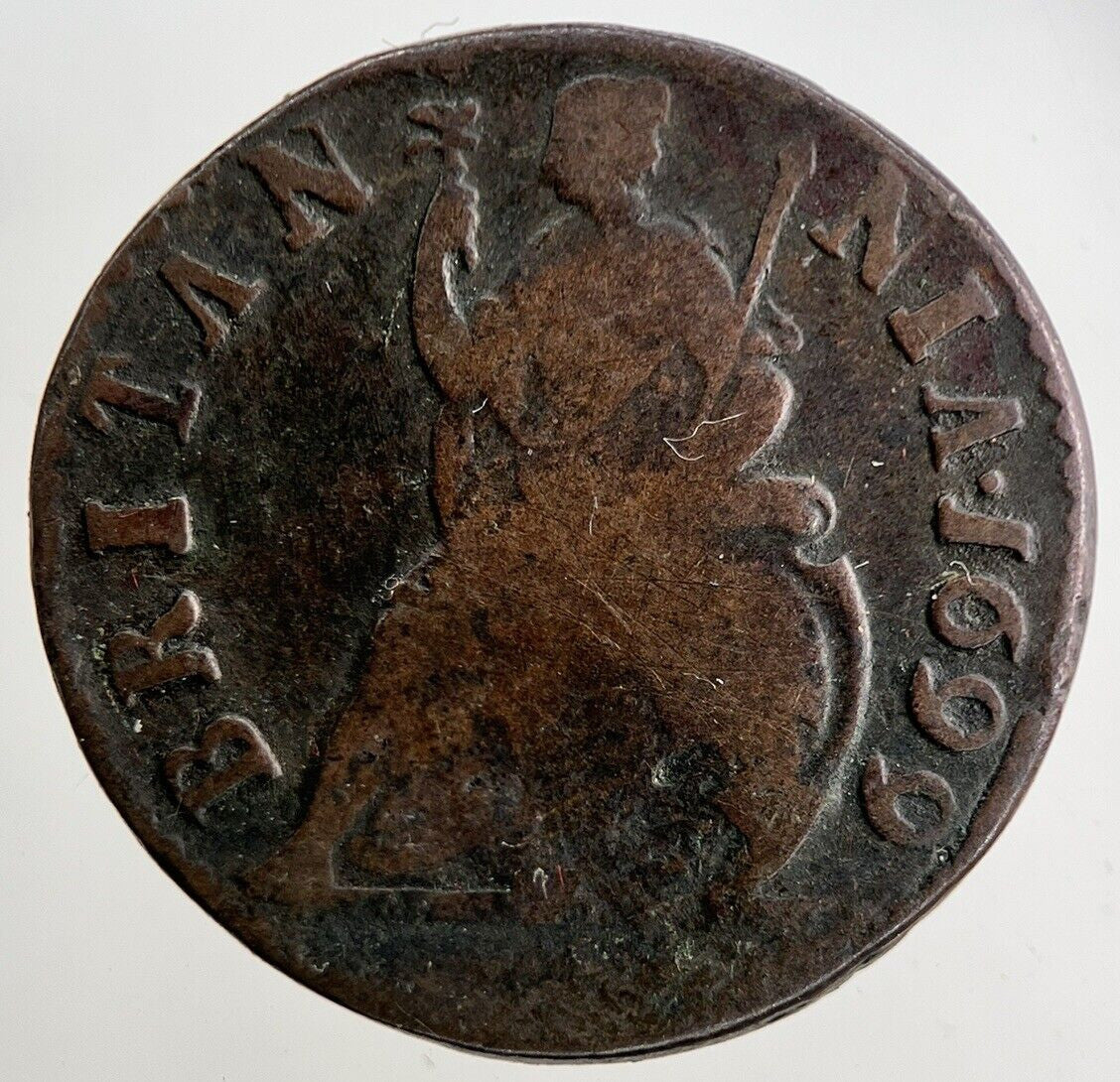 1699 William III 3rd Farthing Coin | Fine Collectable Grade