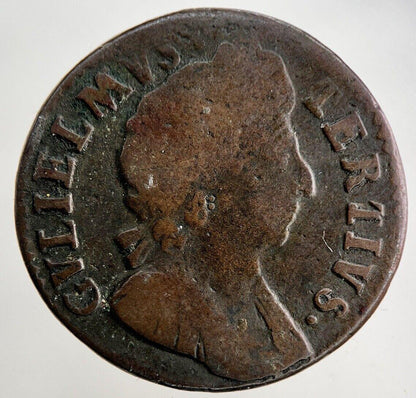 1699 William III 3rd Farthing Coin | Fine Collectable Grade