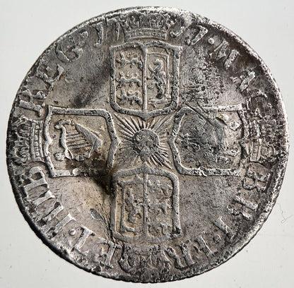 1711 Anne Sixpence Silver Coin | Collectable Grade | a5968