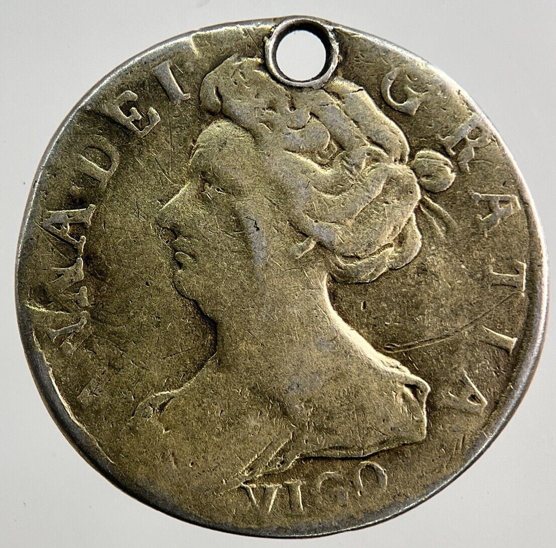 1703 Anne Sixpence Silver Coin | Collectable Grade | a8088