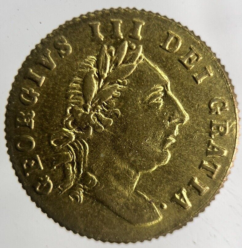 1701 British George III Gaming Good Old Days Token Coin | Fine Collectable Grade