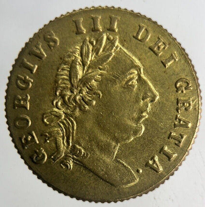 1701 British George III Gaming Good Old Days Token Coin | Fine Collectable Grade