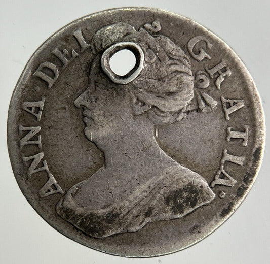 1710 Anne Maundy Four-Pence Silver Coin | Collectable Grade