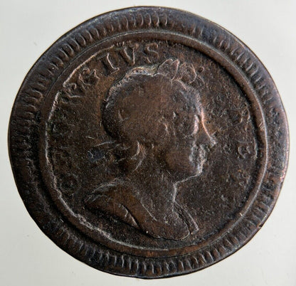 1719 George I 1st Farthing Coin | Fine Collectable Grade