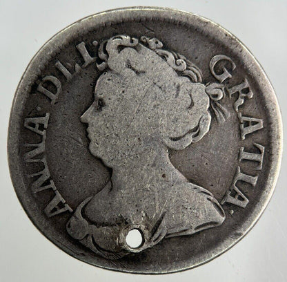 1711 Anne Shilling Silver Coin | Fine Collectable Grade
