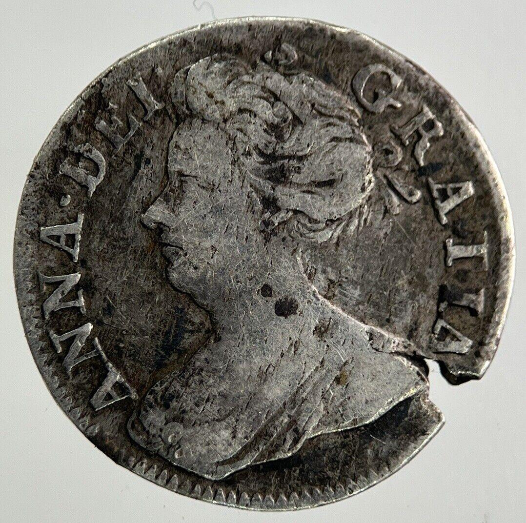 1710 Anne Maundy Four-Pence Silver Coin | Collectable Grade