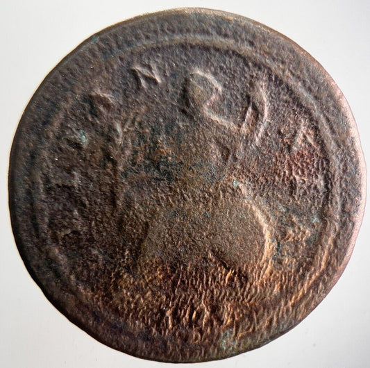 1723 George I 1st Half-Penny Coin | Collectable Grade | a4665
