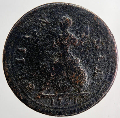 1721 George I 1st Farthing Coin | Collectable Grade | a6250