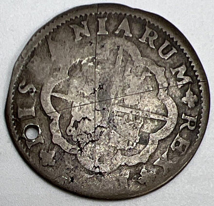 1721 Spain 2 Reals Silver Coin | Collectable Grade