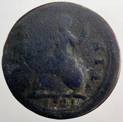 1721 George I 1st Farthing Coin | Collectable Grade | a7212