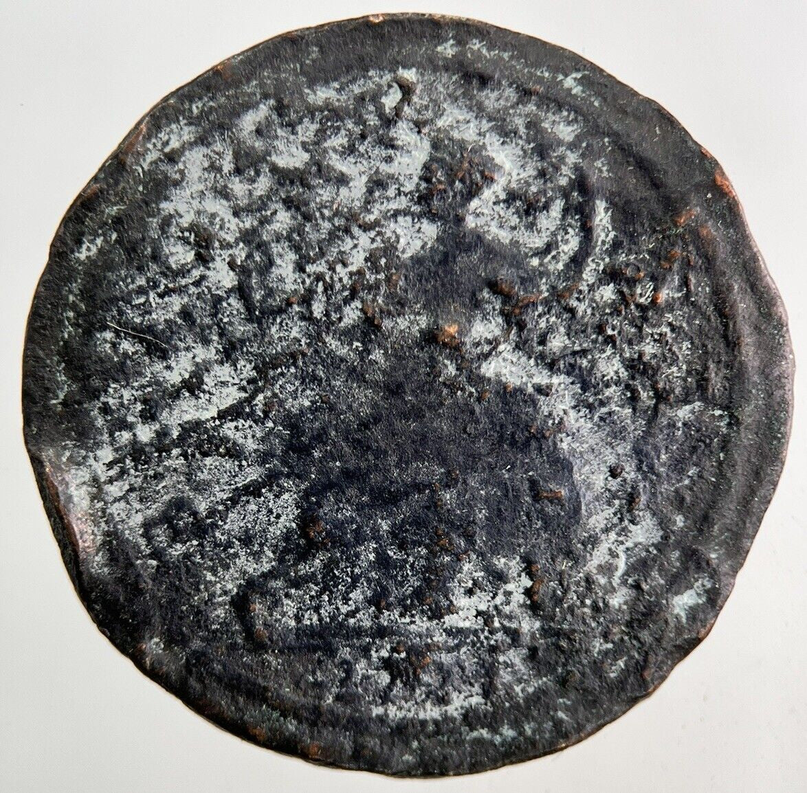 1721 George I 1st Half-Penny Coin | Fair Grade